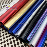Tissu Lamé Tissé 100% Polyester Imprimé Feuille Métallique Léger et Doux 150GSM pour Robes de Mariée, Décoration Intérieure, Tapisserie et Vêtements pour Filles