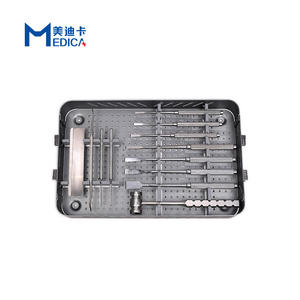 <span class=keywords><strong>Kit</strong></span> d'instruments de traumatologie orthopédique vétérinaire pour chiens <span class=keywords><strong>Kit</strong></span> de sulcoplastie rectangulaire Trochlea - Product Image 3