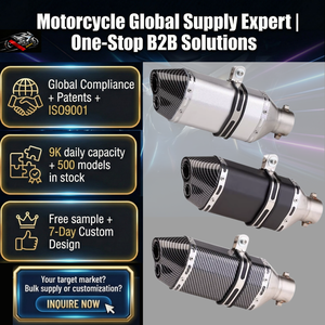<span class=keywords><strong>Kit</strong></span> d'échappement pour moto Geometry, silencieux pour Nmax Aerox Z400 Z250 Gsxr150 R15V2 Xsr155 Adv150 Adv350 - Product Image 1