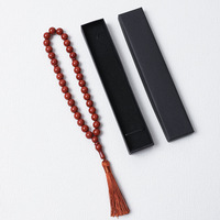 2025 Ramadan décoration cadeau 12MM chapelet musulman 33 perle Misbaha religieux cadeau boîte bijoux musulmans chapelet Bracelet