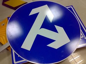 انعكاس عالية لا وقوف السيارات شارة مرور الهيب الصف لاصق الشريط العاكس مجلس للسلامة المرورية - Product Image 3