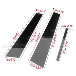 6pcs for Dodge Charger 2011-2021 Car <b>Window</b> Pillar Posts Door Panel Sticker <b>Cover</b> Trim Glossy Black Film Decoration - Product Image 6