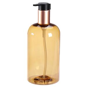 Dispensador superior de prensa de vidrio redondo, contenedor de champú de 120ml, recarga de <span class=keywords><strong>baño</strong></span> sostenible - Product Image 5