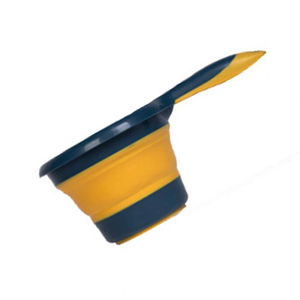 Folding Hanging Long Handle Water Scoop Bathing Ladle Spoon Fruit Vegetable Washing Scoop Home Kitchen <b>Tools</b> Thickening Plastic - Product Image 5