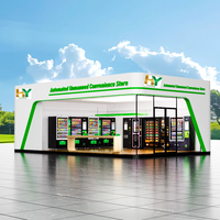 Distributeur automatique de snacks et de boissons pour magasins de proximité sans personnel en Europe