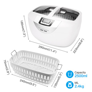 Skymen ODM Pulitore a Ultrasuoni Digitale per Ordini all'Ingrosso, 2.5L 70W, Grande Pulitore a Ultrasuoni per Saloni di Bellezza, Parrucchieri e Centri Pedicure - Product Image 6
