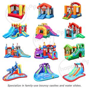 Centre de jeux <span class=keywords><strong>Happy</strong></span> <span class=keywords><strong>Hop</strong></span> - 9114 Centre de jeux pour enfants 4 en 1 et château <span class=keywords><strong>gonflable</strong></span> avec toboggan - Product Image 3