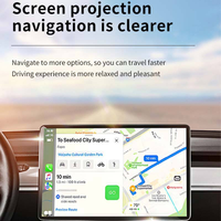Adaptateur sans fil 2 en 1 CarPlay Android Auto, commutation en un clic, plug and play, dongle USB, boîte de voiture universelle pour iPhone