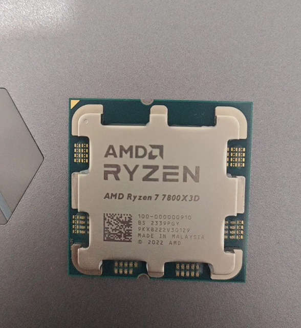 AMD for 7 7800X3D 5nm Desktop CPU with 3D V-Cache High Performance for Gaming & Content Creation 8-core Processor New/Used