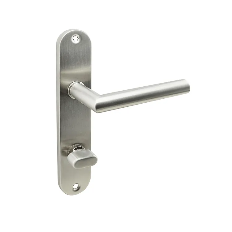 Poignée de porte moderne en acier inoxydable, 70mm, 1 pièce, Style français