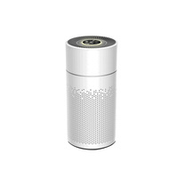 Vente chaude Purificateur d'air à filtre HEPA de grande capacité pour la maison intelligente rechargeable sur le bureau à haute efficacité pour la chambre à coucher