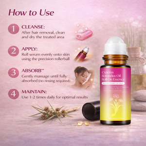 New Arrival Cyperus Rotundus Oil Roll-On Serum 60ml Natural Herbal <b>Roller</b> Essence Oil for Body Daily Care - Product Image 6