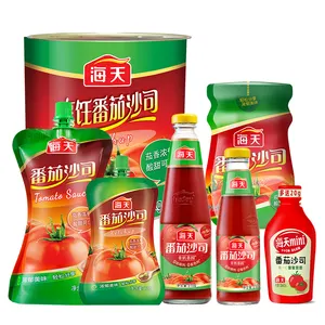 3Kg Tomatensaus Ingeblikt Groot Formaat Verpakking Tin Tomatenpuree Groothandel Chinese Haday Halal Trommel Verpakking Tomatenketchup Saus