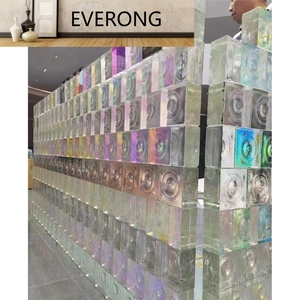 Bloque <span class=keywords><strong>de</strong></span> <span class=keywords><strong>ladrillos</strong></span> <span class=keywords><strong>de</strong></span> <span class=keywords><strong>vidrio</strong></span> transparente <span class=keywords><strong>de</strong></span> color sólido Interior para ladrillo <span class=keywords><strong>de</strong></span> <span class=keywords><strong>vidrio</strong></span> <span class=keywords><strong>de</strong></span> pared - Product Image 5