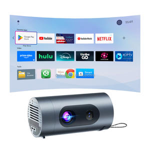 Proyector Inteligente Android 13 LED Full HD 720P Compatible con 4K, Portátil, para Acampar, Hogar, Cine al Aire Libre, WiFi 6 para 5.0, 230 <span class=keywords><strong>ANSI</strong></span> Lúmenes - Product Image 2