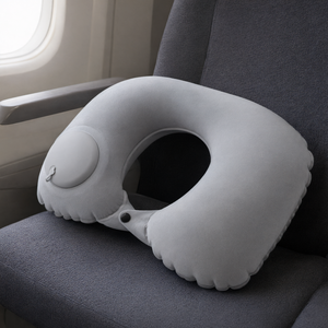 Almohada de Viaje Inflable en Forma de U, Accesorio Universal para Mayor Comodidad en el Asiento - Product Image 3