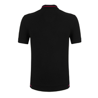 Polo de sport respirant Logo Chemises brodées à manches courtes pour hommes Polo en coton