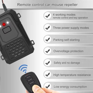 Repellente per Topi per Veicoli con Avvio e Arresto Automatico, Repellente a Ultrasuoni con Telecomando - Product Image 5