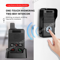 Système de Sécurité Domiciliaire Sans Fil avec Interphone Bidirectionnel et Sonnette pour Communication Intérieure de Pièce à Pièce