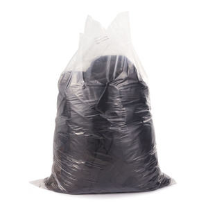 High Density Large PE Trash Packaging Bags on Roll Recycled 50 Gallon with Custom Logo Color for Supermarket & Exhibition Use - Product Image 3