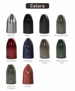 Peso de minhoca de tungstênio puro, afundador mais barato de pesca de tungstênio - Product Image 2