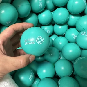 Balle anti-stress en mousse PU personnalisable avec logo, jouet amusant pour les mains, cadeau promotionnel - Product Image 4