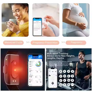2025 sức khỏe mới mặc 2208a Faceless thông minh sức khỏe ban nhạc giấc ngủ Heart Rate Giám sát chuyển động theo dõi Vòng đeo tay tự động - Product Image 6