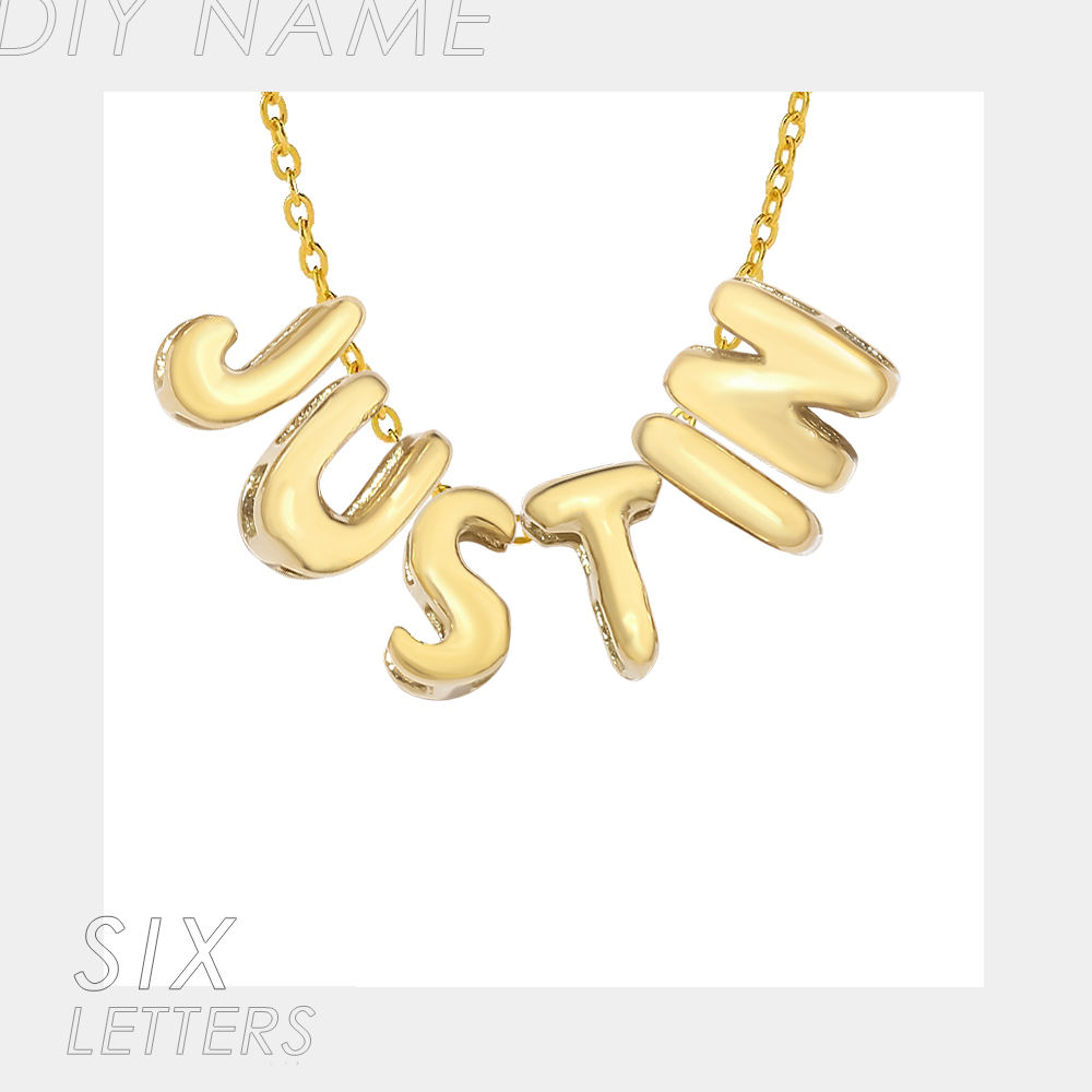 6 Letter-Gold