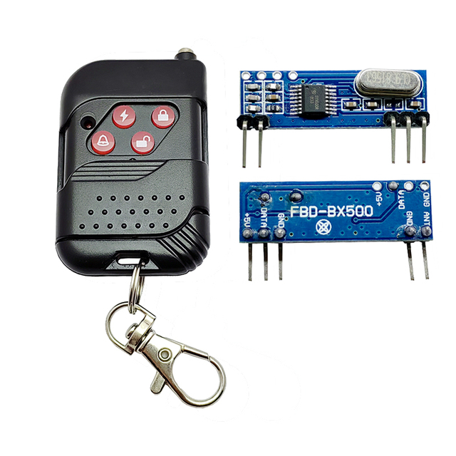Electric Control System Smart ac Long Range Transmitter and Receiver Lamp 433Mhz Rf Transmitter And Receiver Module