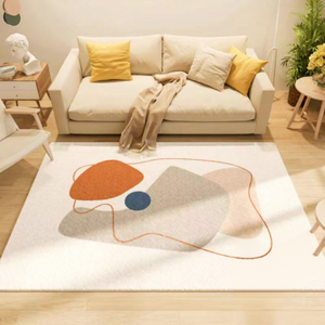 พรมขนสัตว์เทียม EiffelHome รุ่นโมเดิร์นเรียบง่าย หนานุ่ม สำหรับห้องนั่งเล่น ห้องนอน ซักมือได้ - Product Image 4