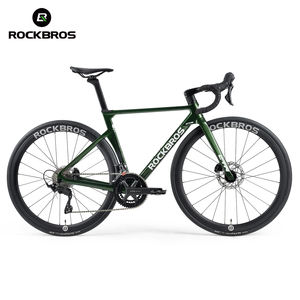 ROCKBROS <span class=keywords><strong>V</strong></span>élo de route à frein à disque 12 vitesses 700c Cadre en fibre de carbone <span class=keywords><strong>V</strong></span>élo de course sportif de haute qualité avec fourche à suspension - Product Image 1