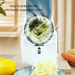 Coupe-légumes multifonctionnel électrique pour la cuisine domestique, trancheuse et hachoir à légumes automatique - Product Image 3