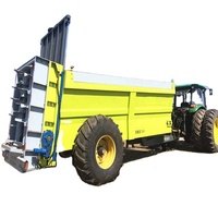 Ferme sec PTO solide chaux atv poulet tracteur accessoire épandeur de fumier goutte d'engrais de boue à vendre