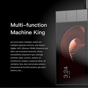 Tuya 6-inch màn hình cảm ứng trung tâm bảng điều khiển cho nhà thông minh khách sạn ZigBee Wifi Gateway 5 gam kết nối 2 Rơ Le 3 điện - Product Image 4