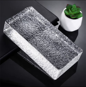 Nhà máy cung cấp trực tiếp khối thủy tinh rắn phân vùng tường cho vòi hoa sen - Product Image 3