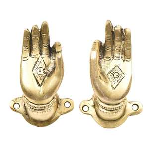 Elegant Solid Brass <b>Door</b> <b>Pull</b> <b>Handle</b>, Stylish & Durable, for Wooden, Glass, Entry & Commercial <b>Doors</b> - Product Image 1