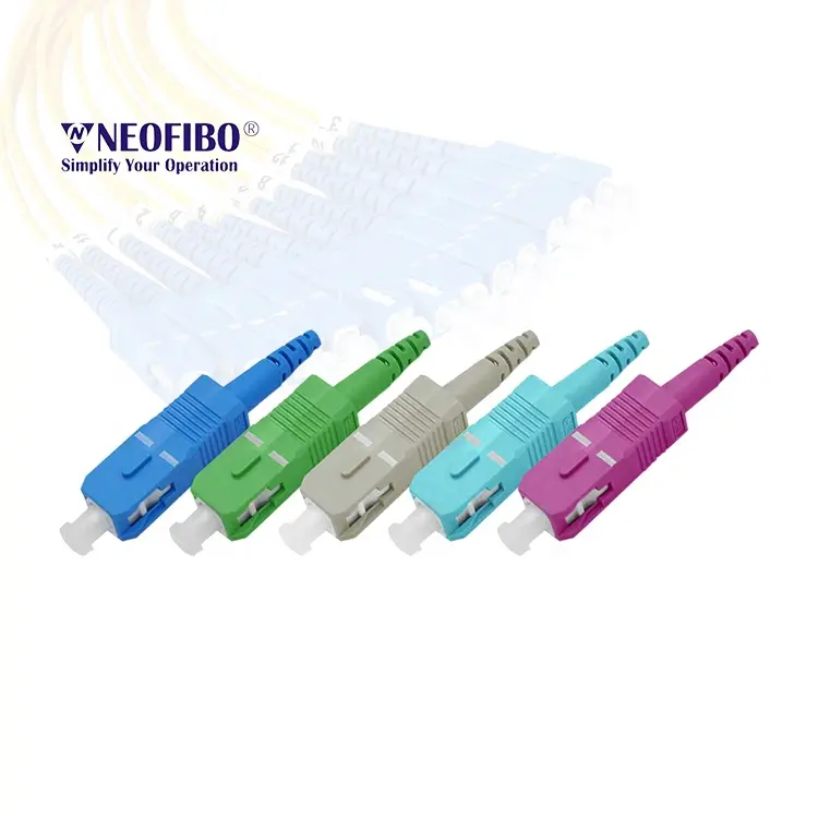Neofibo SC SX connettore fibra ottica apc upc connettore fibra ottica fibra sc upc sc apc connettore fibra ottica