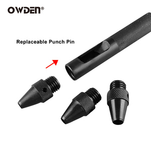 OWDEN Professional DIY <strong>Leather</strong> Craft 6 1 <strong>Hole</strong> Puncher Set Replaceable <strong>Punch</strong> <strong>for</strong> <strong>Leather</strong> Belt Watch Band Customized OEM ODM - Product Image 3