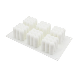 Silicone <span class=keywords><strong>Rubik</strong></span> <span class=keywords><strong>cubo</strong></span> stampo per la decorazione domestica fai da te fatto a mano cioccolato Mousse sapone auto per aromaterapia gesso e candela - Product Image 5