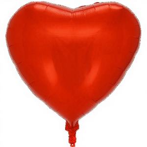 Ballon de mariage en forme de cœur rouge de 32 pouces (81 cm) pour fête, modèle de décoration 49683 - Product Image 1