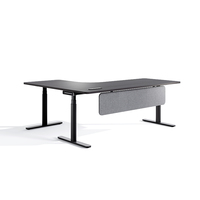 Bureau assis-debout électrique réglable en hauteur pour vente en gros, mobilier de bureau moderne, bureau informatique