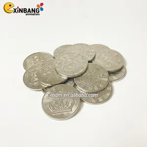 Fabricante Atacado barato Custom Metal stamping gravado moedas token para venda