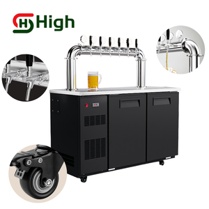 Edelstahl-Draft-Bier maschine mit Rädern zur Abgabe von Draft <span class=keywords><strong>Beer</strong></span> Tower <span class=keywords><strong>Dispenser</strong></span>-Getränke geräten - Product Image 5