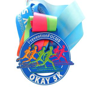 Médailles de sport en métal personnalisées en gros pour le cyclisme, la course à pied, le football, le basketball, les jeux sportifs, médailles d'or - Product Image 6