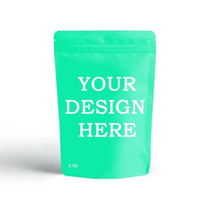 Bolsa de comida de Mylar de polipropileno Ziplock Chips de plátano de Nicotin gomoso de <span class=keywords><strong>galletas</strong></span> de paquete de marca personalizada de los fabricantes - Product Image 3