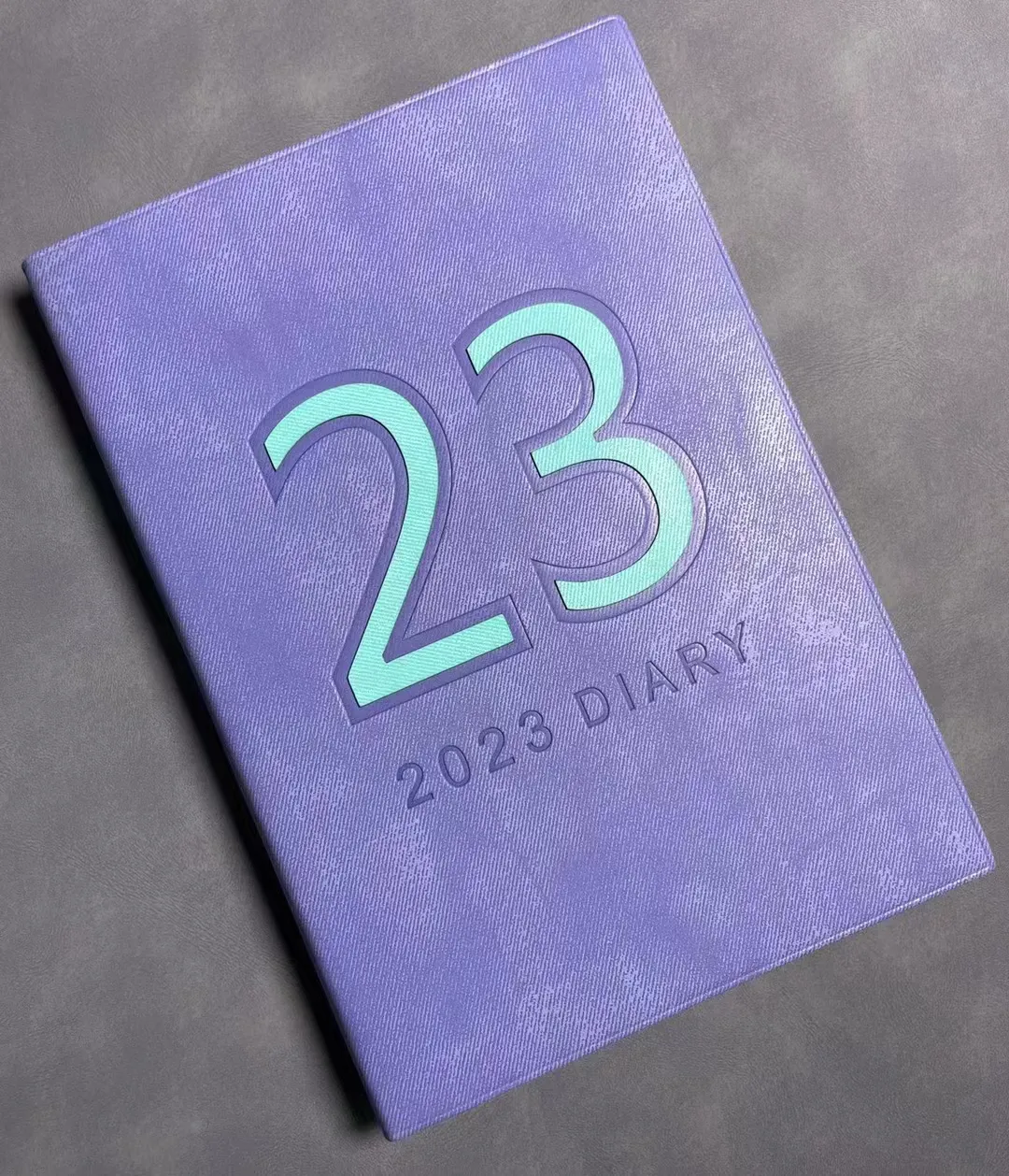 Agenda 2023 journal intime anglais, carnet de 365 jours, carnet de calendrier quotidien espagnol