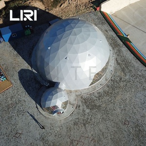 Lớn sang trọng bóng lều tuyết nửa <span class=keywords><strong>Geo</strong></span> mái vòm nhà hàng lều cho lễ kỷ niệm ngoài trời bên sự kiện - Product Image 2