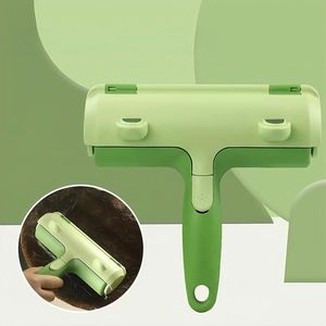 Rodillo Quitapelusas Reutilizable y Ecológico con Forma de Rana, Cepillo Adhesivo para Pelo de Mascotas, Limpieza Automática Bidireccional para Perros y Gatos - Product Image 5