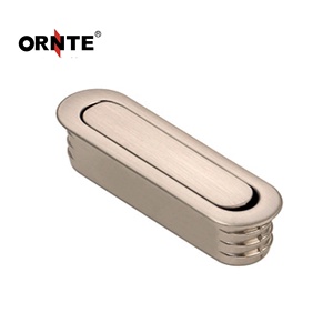 ORNTE Moderne Goldene Zinklegierung Zugknöpfe Eingelassene Versteckte Schubladengriffe für Schlafzimmer Badezimmer Villa Küchenschränke - Product Image 3