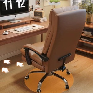 Office Chair With Reclining Backrest Height <b>Adjustable</b> Swivel Ergonomic Executive Chair For Home Office Study Bedroom - Product Image 2